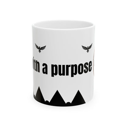 Born to Roam with a Purpose Mug | Ceramic Coffee Cup