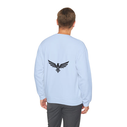 Consistency Is Key Sweatshirt — Motivational Crewneck with Eagle Logo