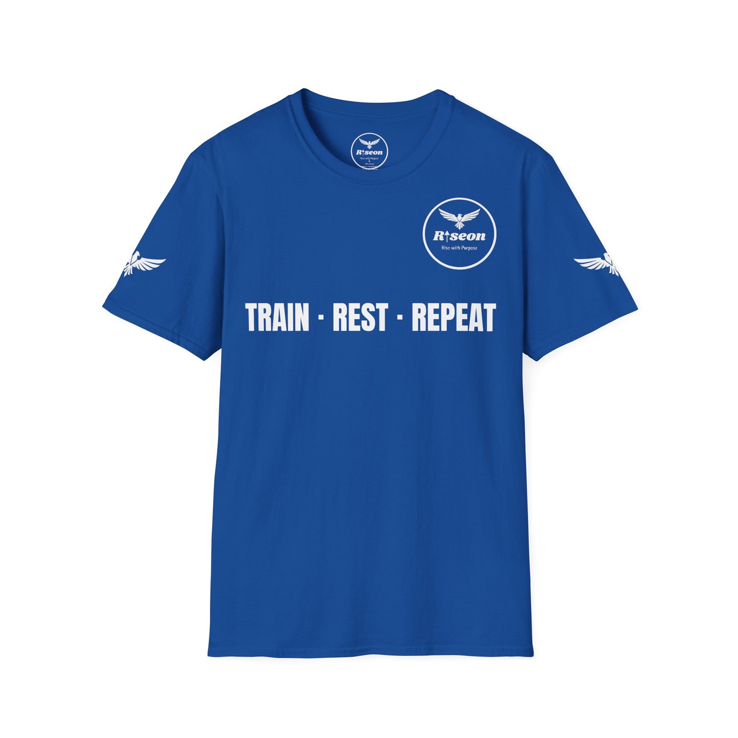 Train · Rest · Repeat T-Shirt — Discipline 2026 Fitness Tee