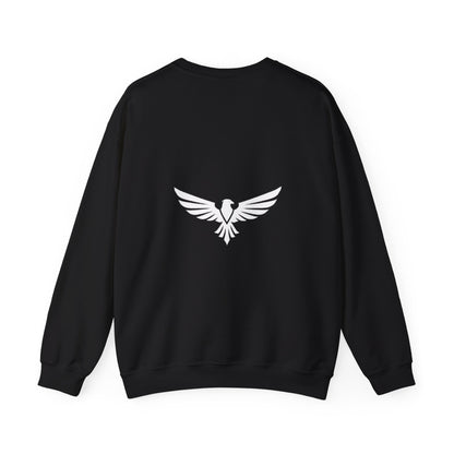 Consistency Is Key Sweatshirt — Motivational Crewneck with Eagle Logo
