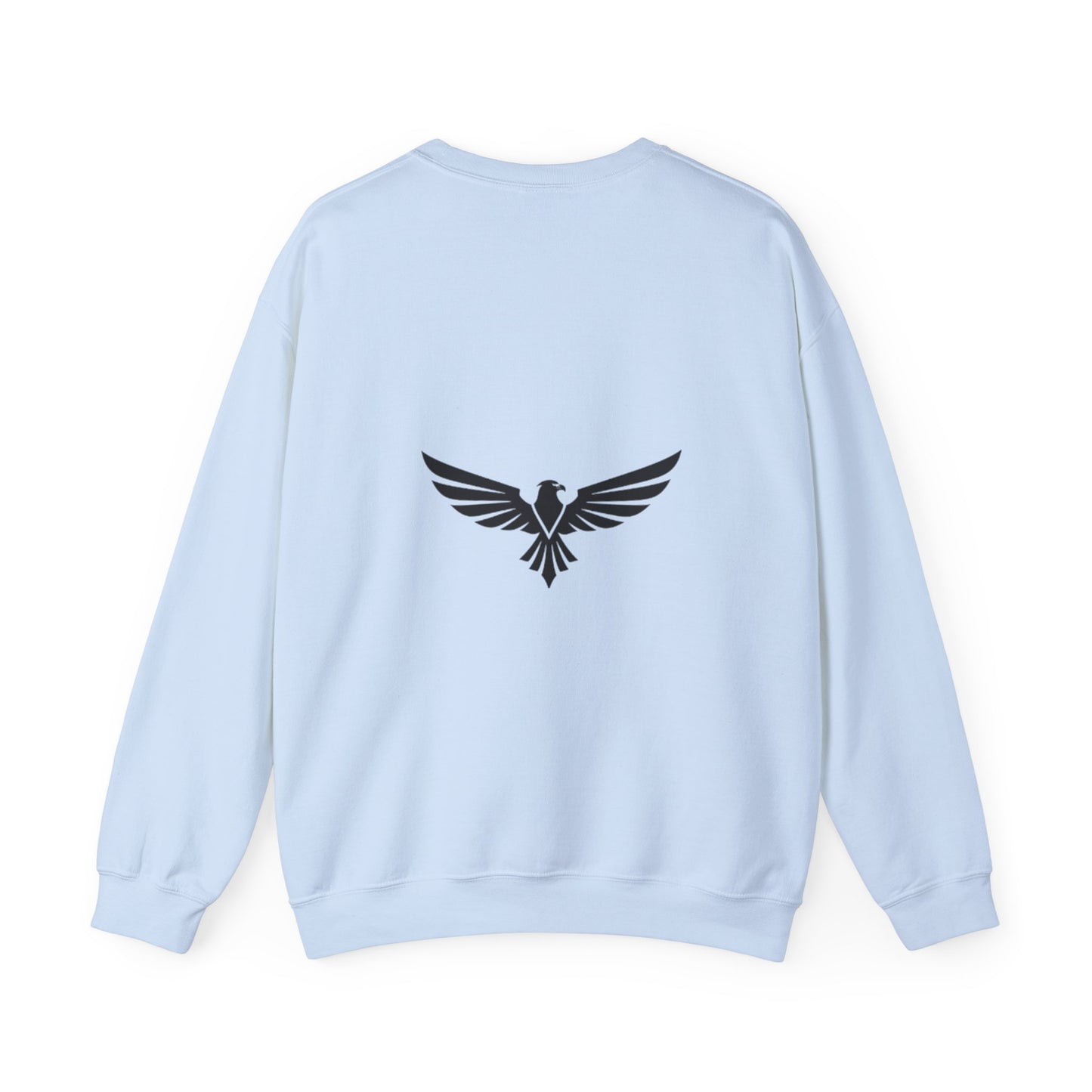 Consistency Is Key Sweatshirt — Motivational Crewneck with Eagle Logo