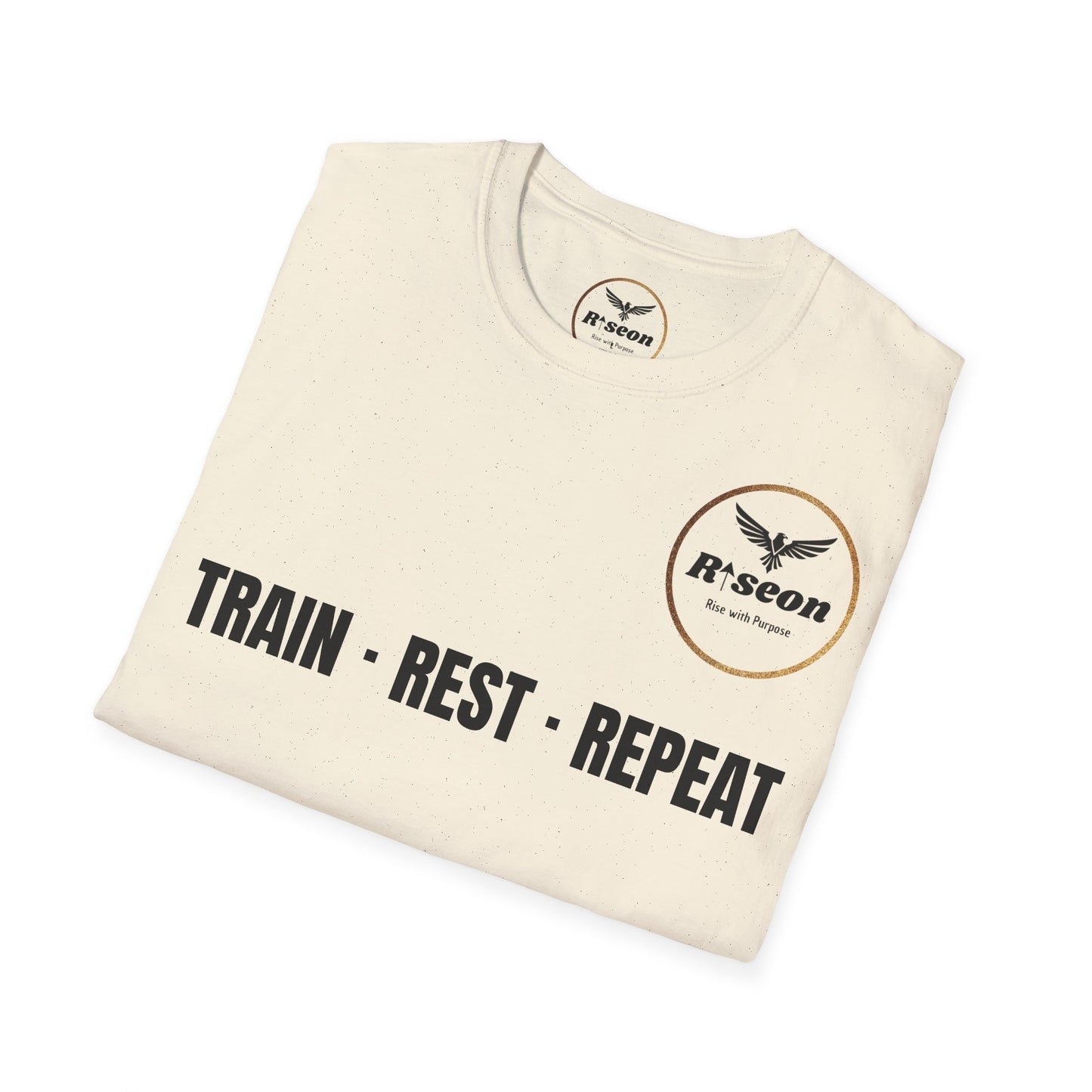 Train · Rest · Repeat T-Shirt — Discipline 2026 Fitness Tee