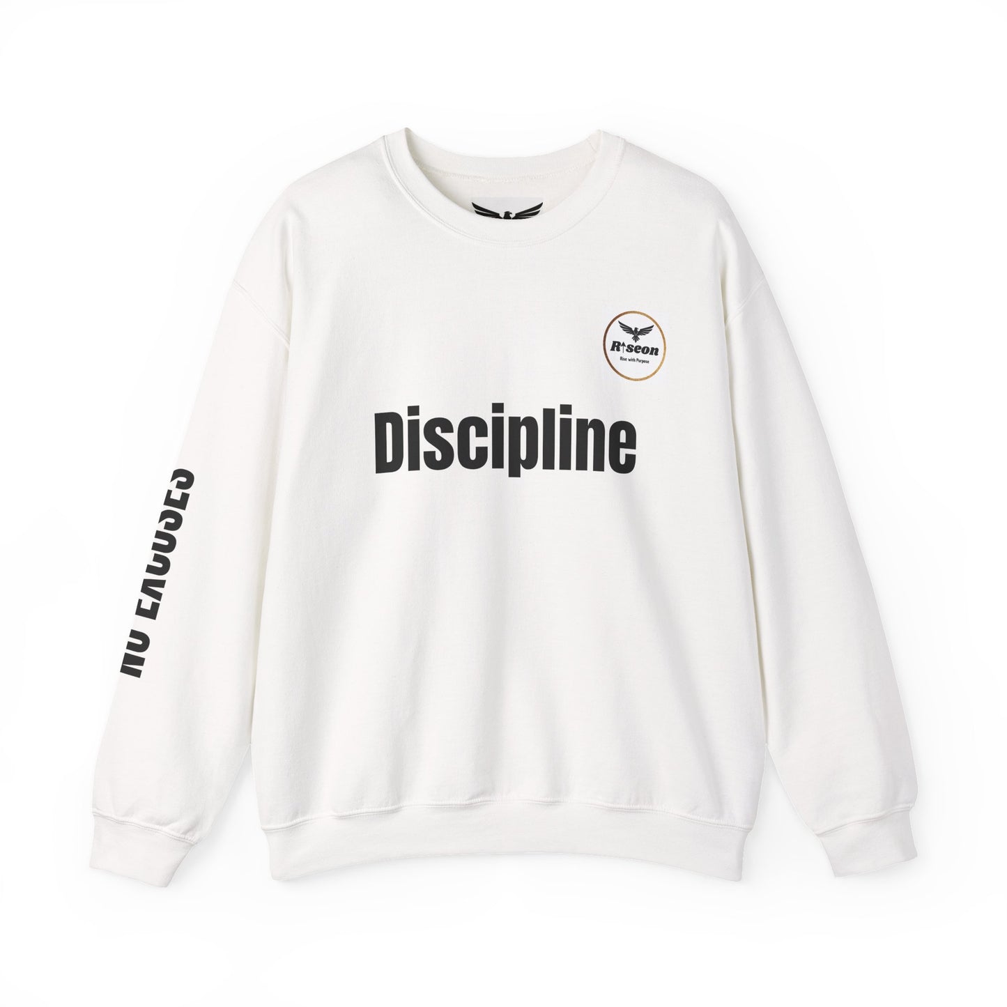 Discipline text sweatshirt | Crewneck Sweatshirt