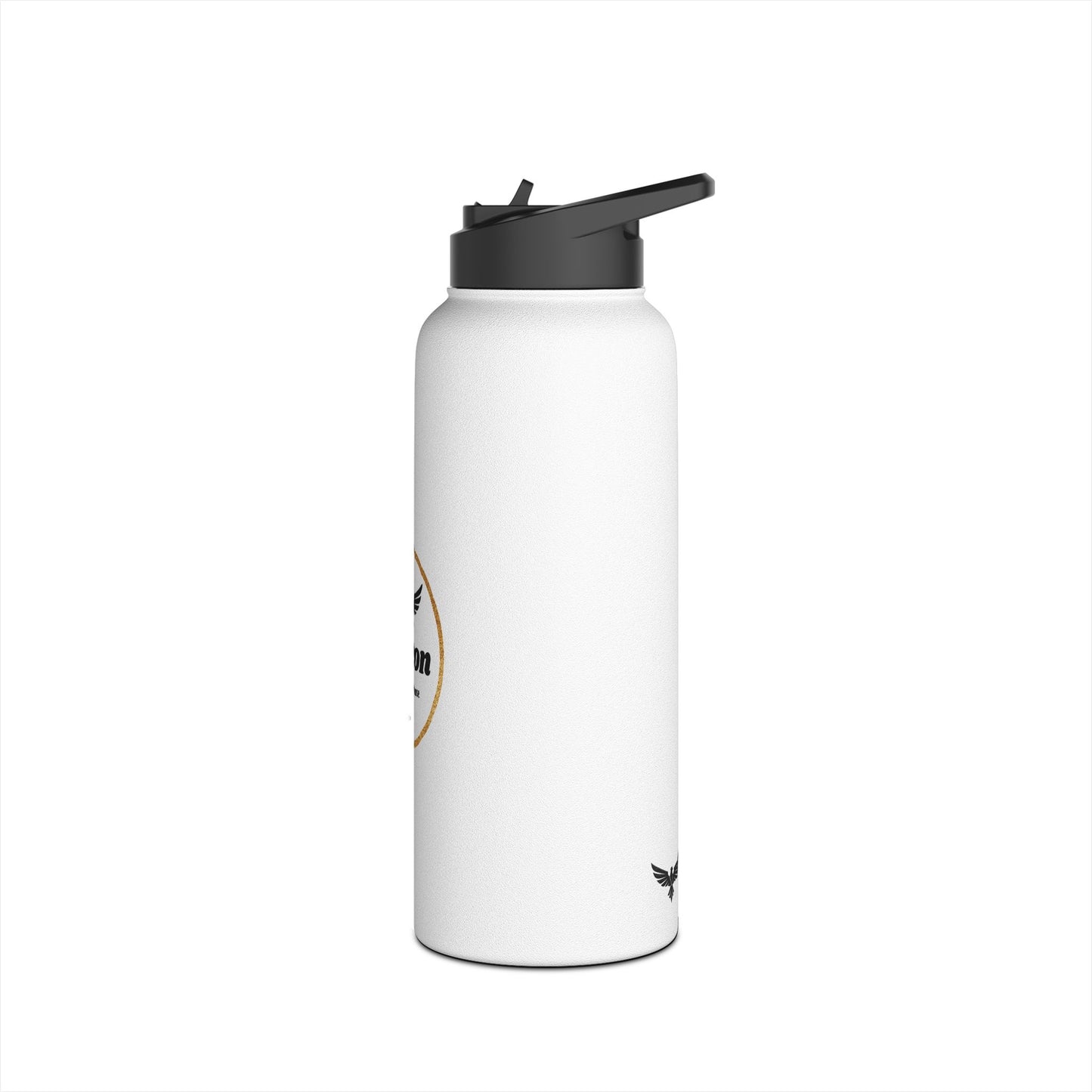 Riseon Stainless Steel Water Bottle — "Rise with Purpose" Motivational Insulated Bottle