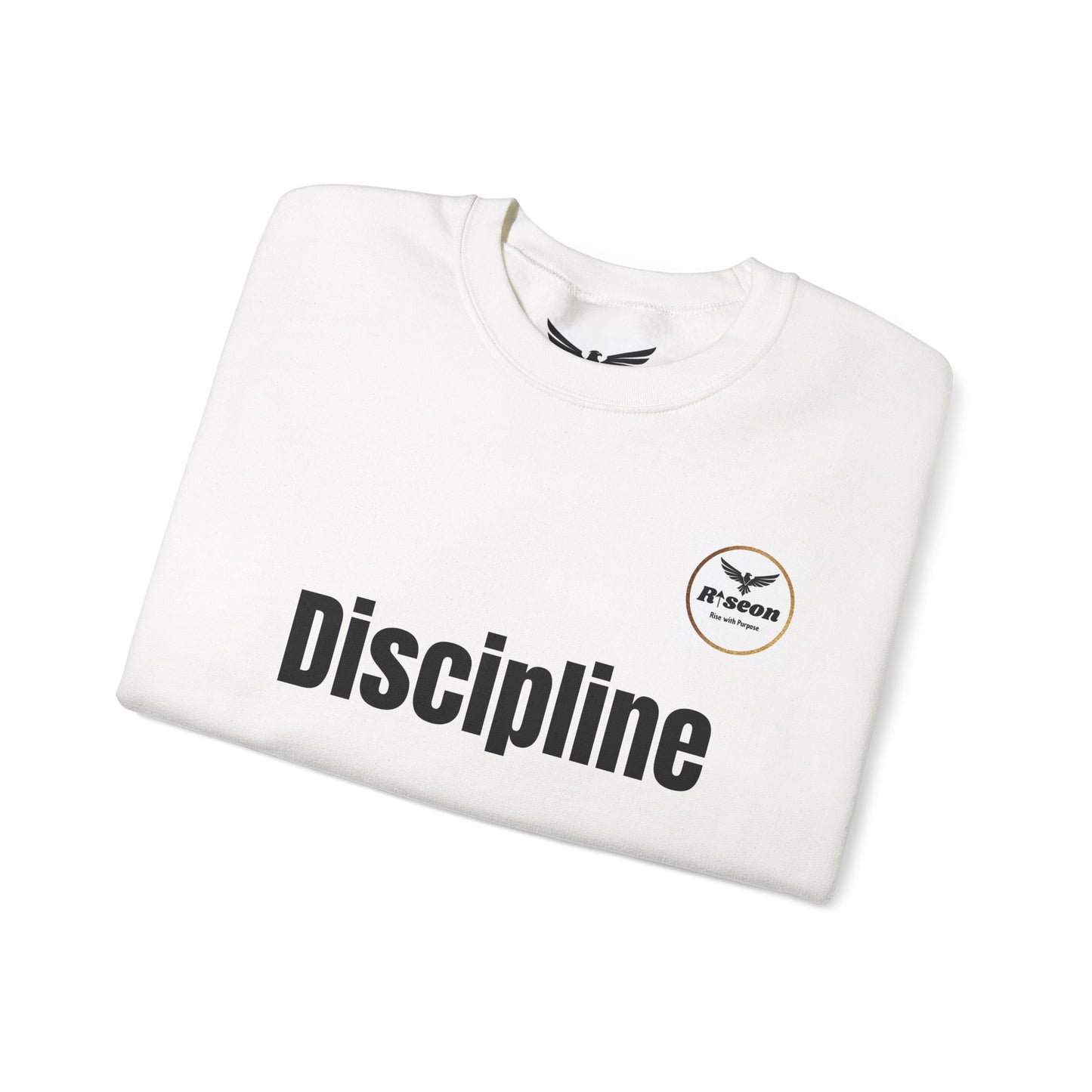 Discipline text sweatshirt | Crewneck Sweatshirt
