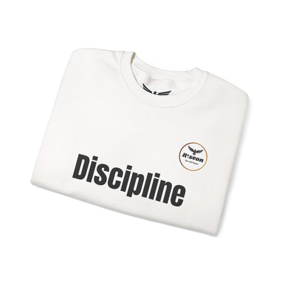 Discipline text sweatshirt | Crewneck Sweatshirt