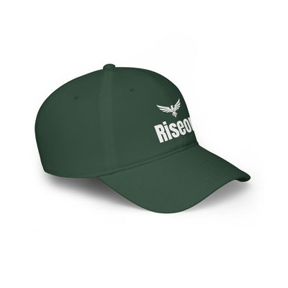 Riseon Eagle Logo Baseball Cap — Embroidered Motivational Dad Hat
