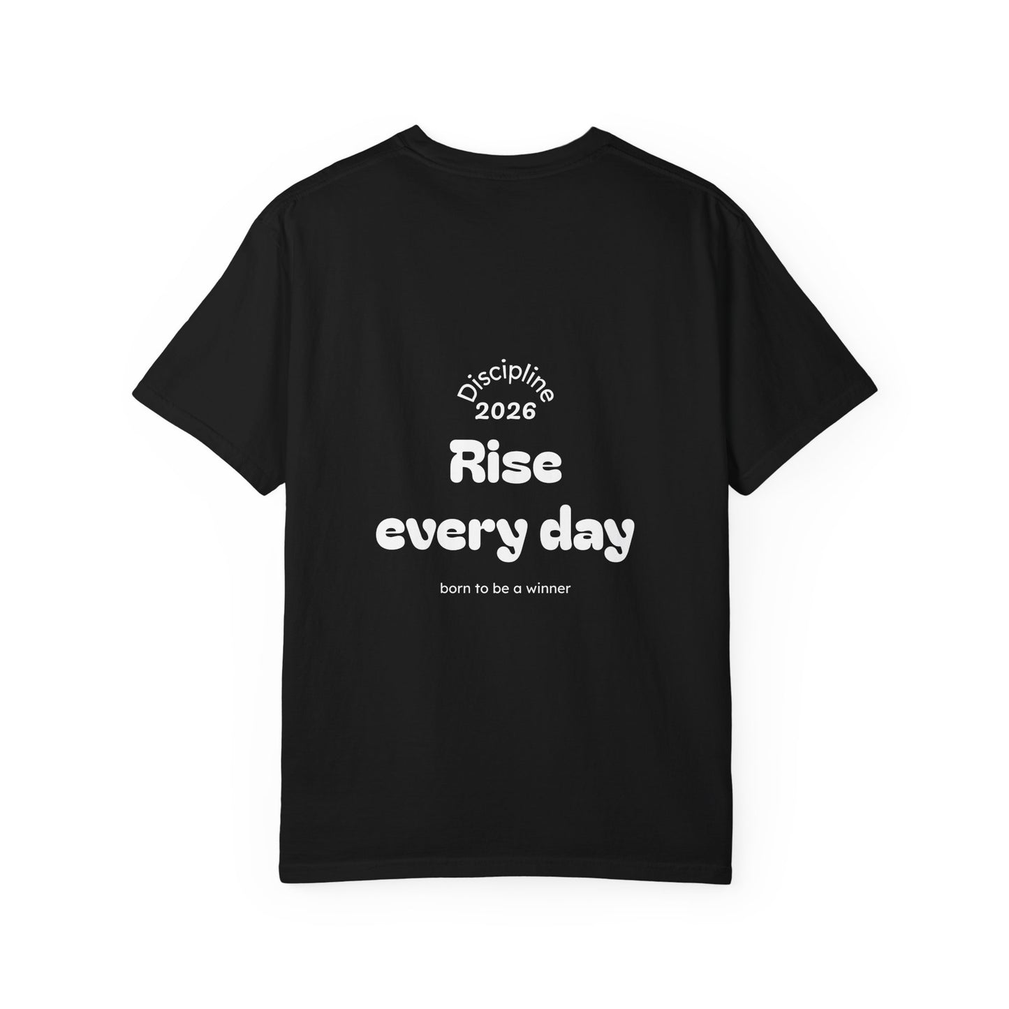 Discipline Over Feelings T-Shirt — “Risk Every Day” Motivational Tee