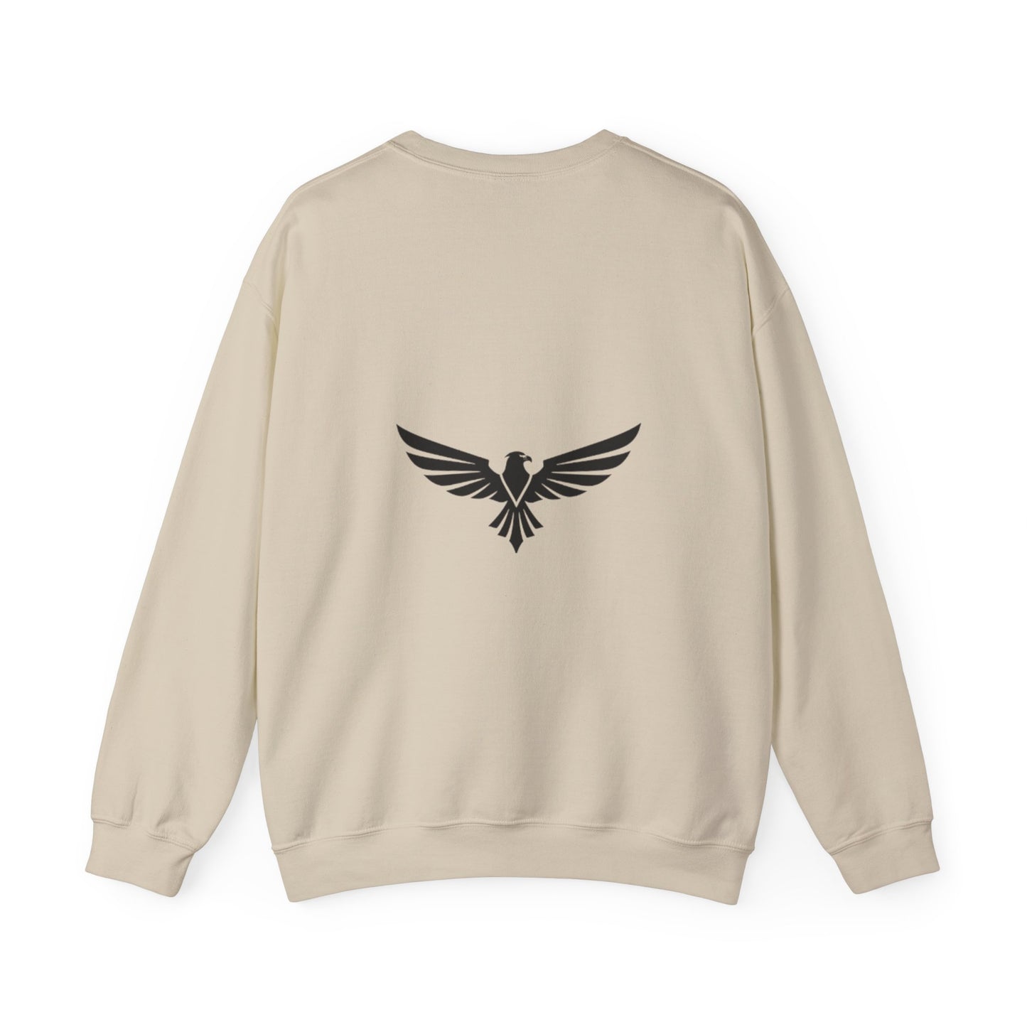 Consistency Is Key Sweatshirt — Motivational Crewneck with Eagle Logo