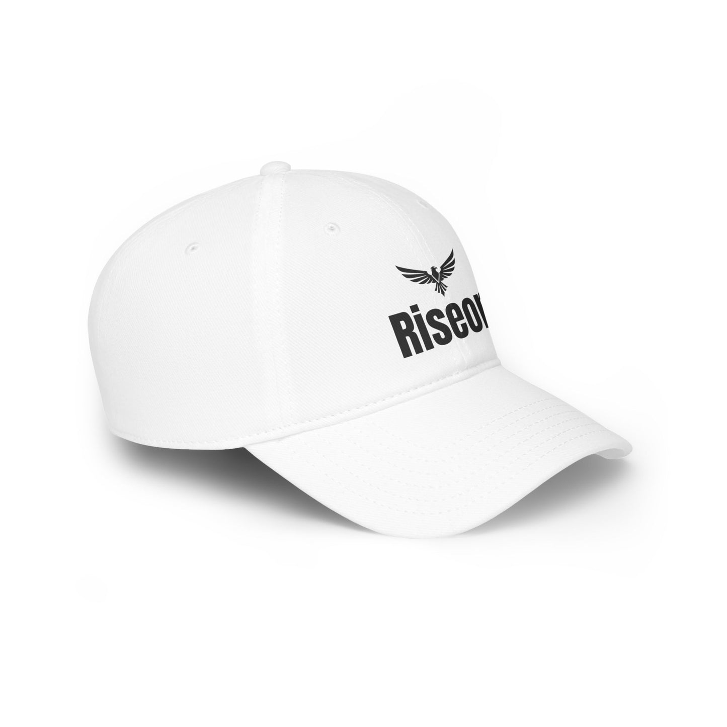 Riseon Eagle Logo Baseball Cap — Embroidered Motivational Dad Hat