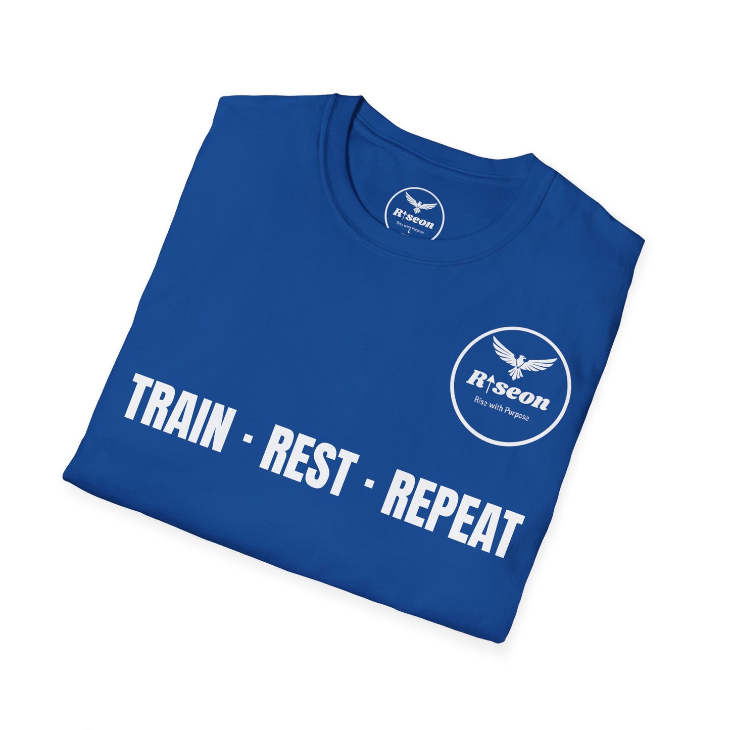 Train · Rest · Repeat T-Shirt — Discipline 2026 Fitness Tee