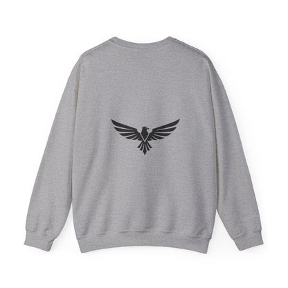 Consistency Is Key Sweatshirt — Motivational Crewneck with Eagle Logo