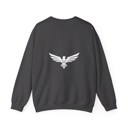 Consistency Is Key Sweatshirt — Motivational Crewneck with Eagle Logo