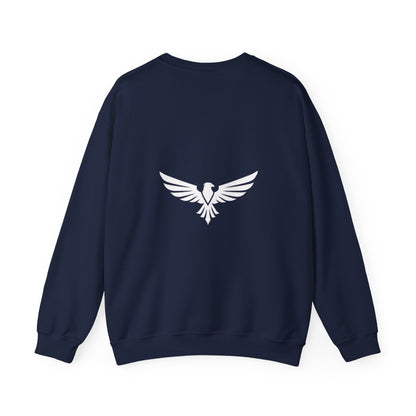 Consistency Is Key Sweatshirt — Motivational Crewneck with Eagle Logo