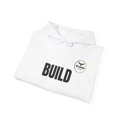 Build Not Born Hoodie | Motivational Streetwear, No Apologies Sleeve