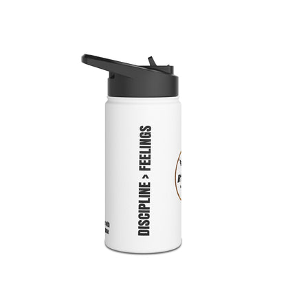 Riseon Stainless Steel Water Bottle — "Rise with Purpose" Motivational Insulated Bottle