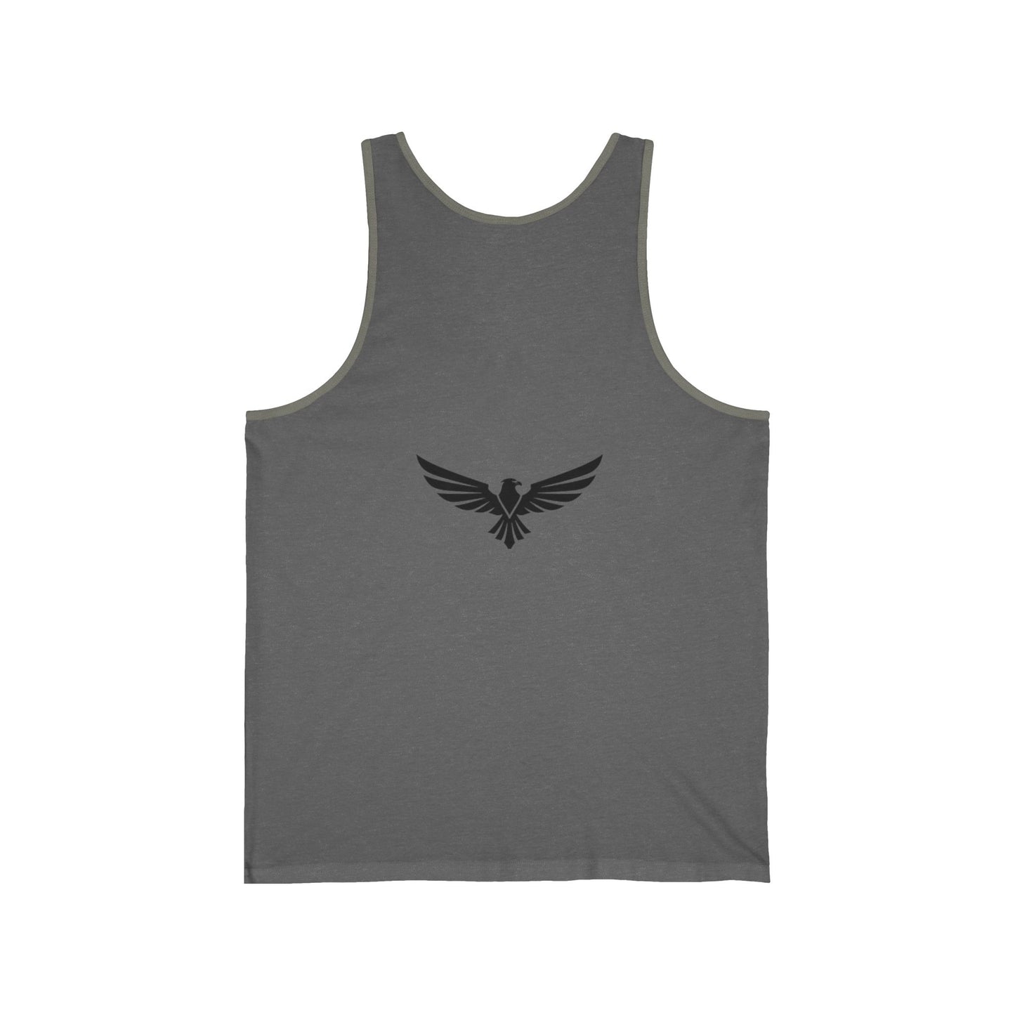 Consistency Wins Tank Top — Motivational Fitness Tank with Eagle Logo
